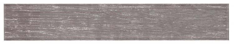 Aura Purple Rain 4x24 artistic glass tile in a textured graphic gray design.