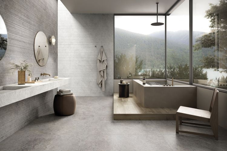 Beat Mud 12 x 24 Porcelain Tile by Refin - Hey Tiles