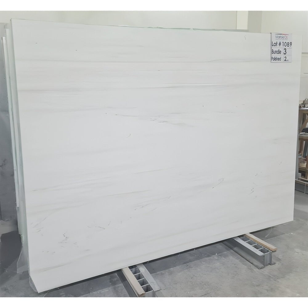 Bianco Dolomite Premium Countertop Slab Polished 2 or 3 CM - Hey Tiles