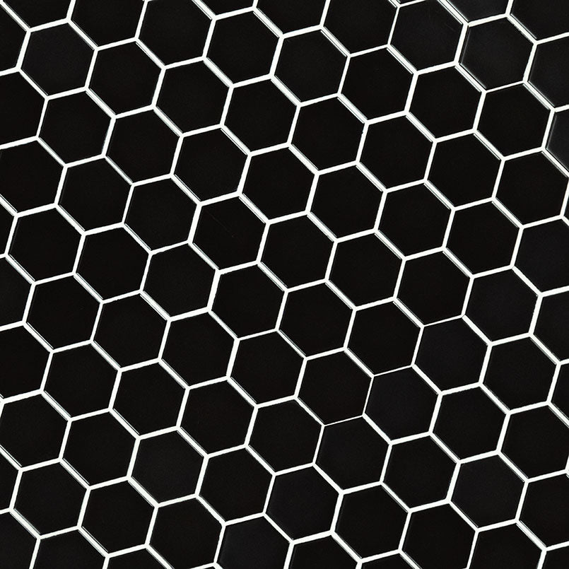MSI Black Matte 2 inch Hexagon angle