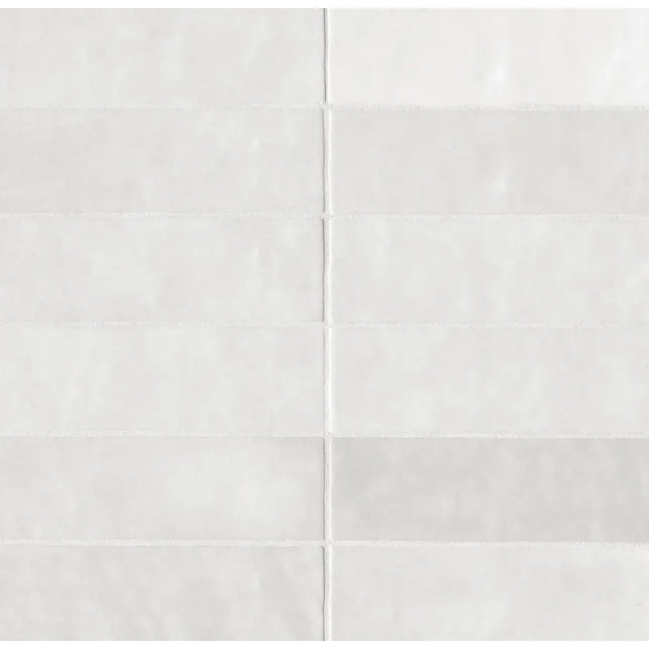 Cloe 2.5" x 8" Ceramic Tile in White - Hey Tiles