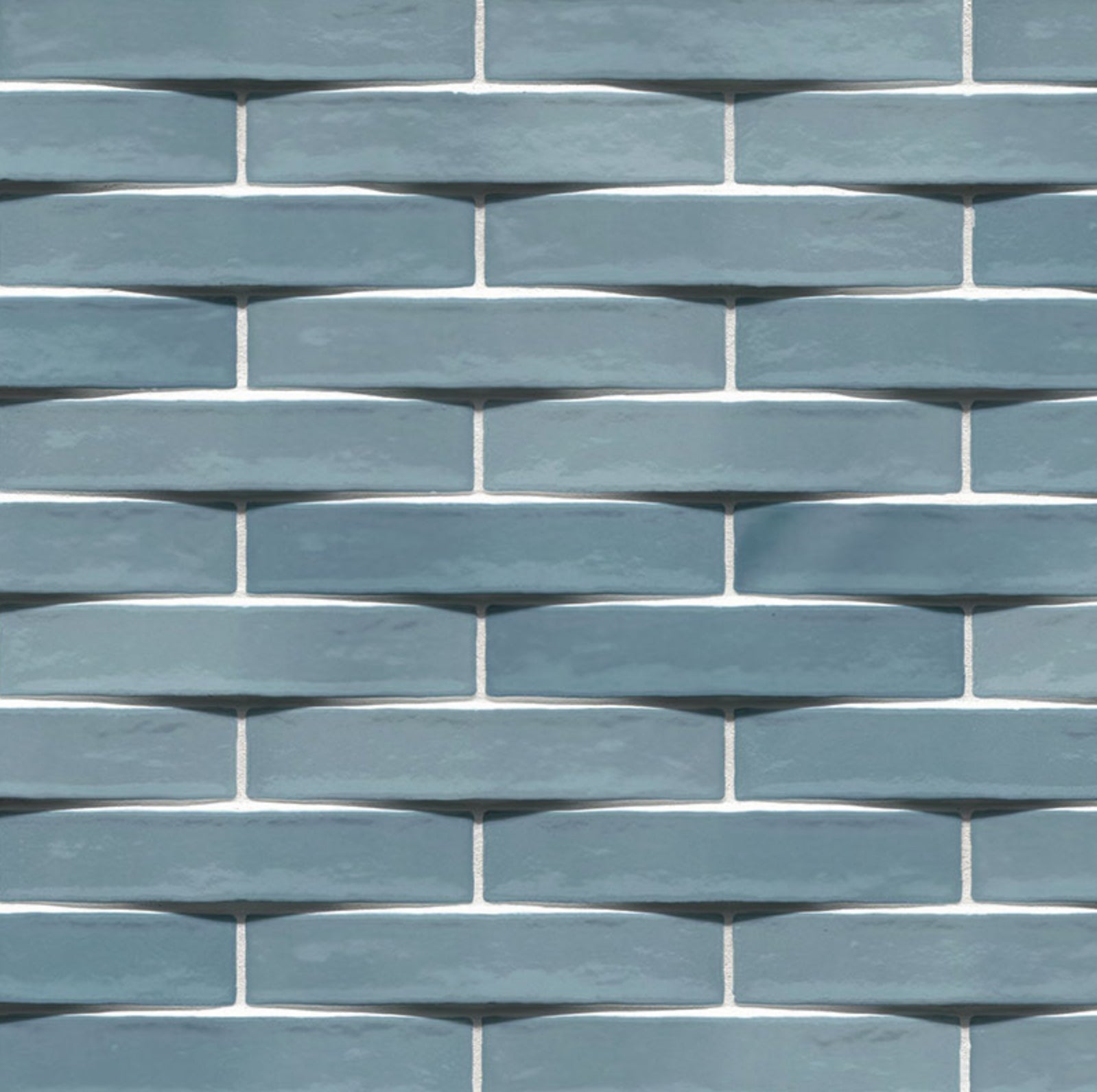 Convex Acqua Porcelain Wall Tile - Hey Tiles