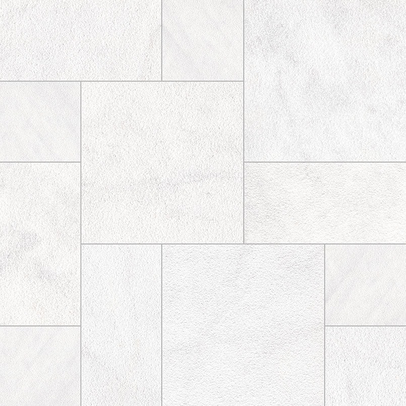 MSI Crystal White 24" x 24" x 3 cm Sandblasted Marble Paver