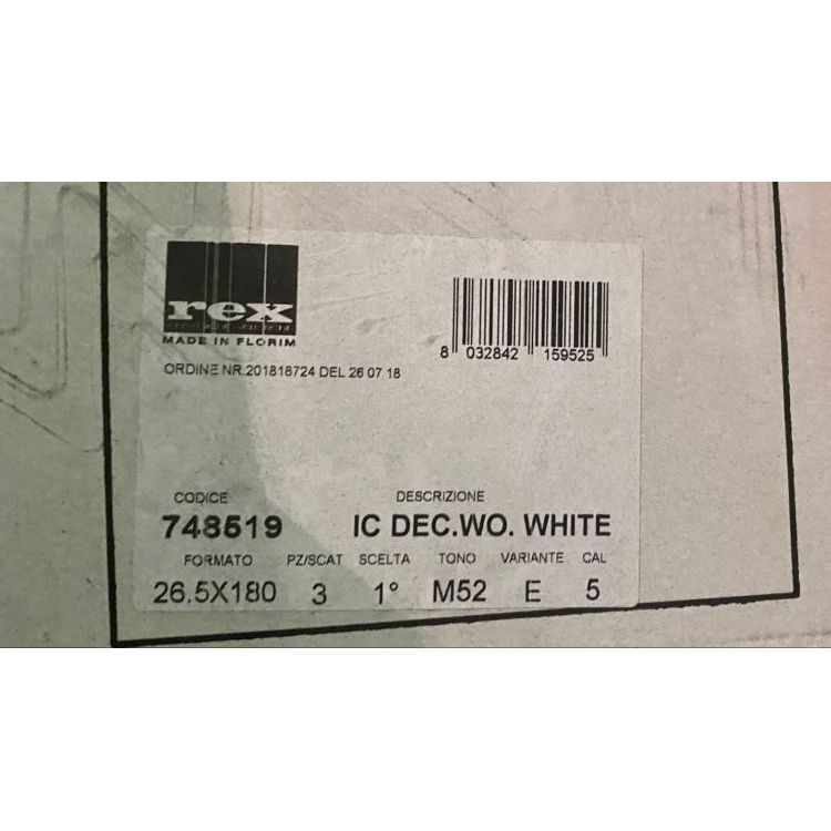 Deco Wood White 10.5 x 71 - Hey Tiles