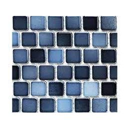 Deep Sea 1x1 Fujiwa Pool Tile Peb Series - Hey Tiles