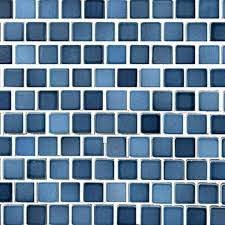 Deep Sea 1x1 Fujiwa Pool Tile Peb Series - Hey Tiles