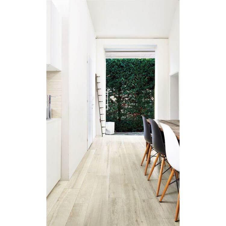 Details Wood White 8 x 48 - Hey Tiles