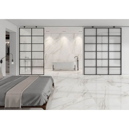 EC Calacatta Gold Polished 12 x 24 - Hey Tiles