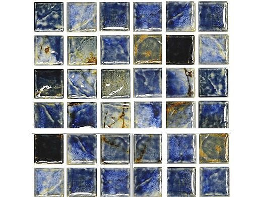 Fujiwa Tile EROS Series 1x1 Autumn Pool Tile EROS - 102 – Premium Porcelain Mosaic - Hey Tiles