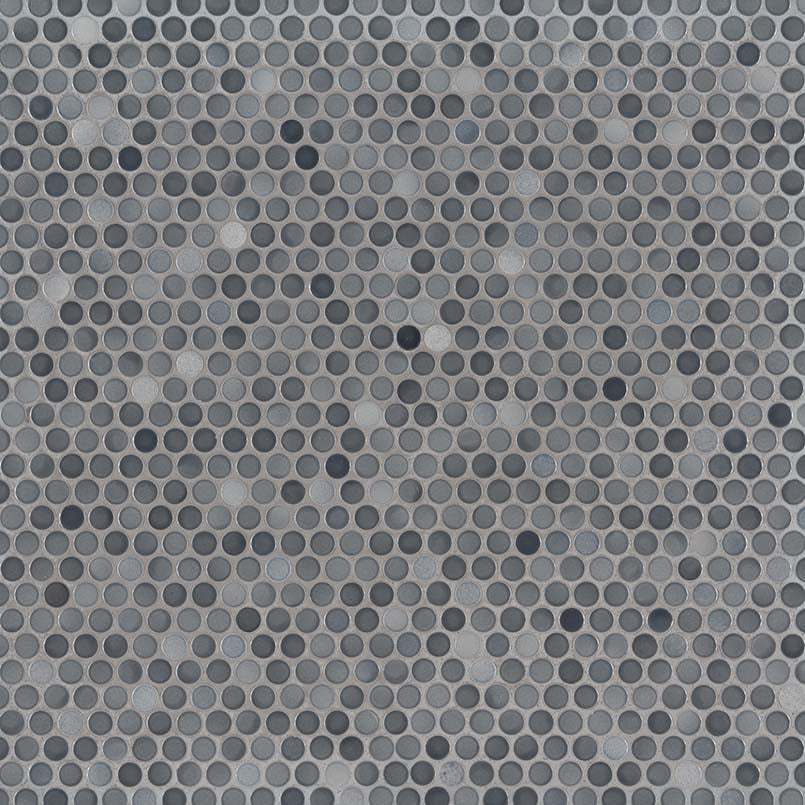 MSI Grigio Mix Penny Round mosaic variation