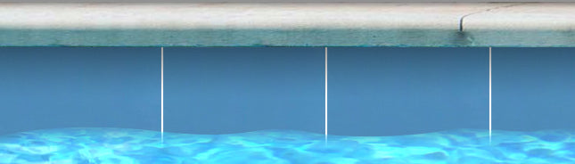 Fujiwa GS-SKY-BLUE Sky Blue 6" x 6" Gloss Solid glazed porcelain pool tile