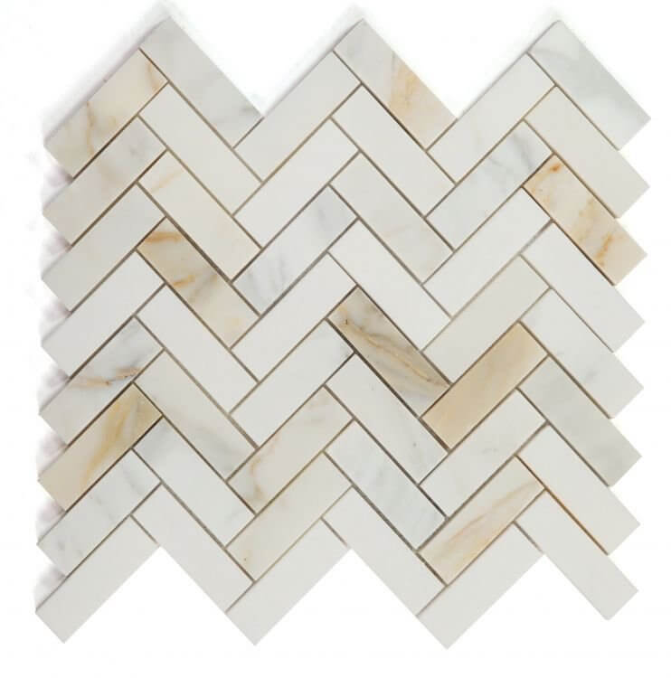 Herringbone Sunrise 11 x 12.5 - Hexagon Interiors