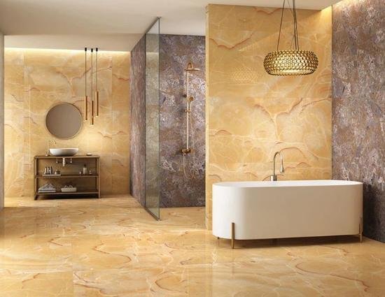 Honey Onyx Tile 12x12 3/8 Polished - Hey Tiles