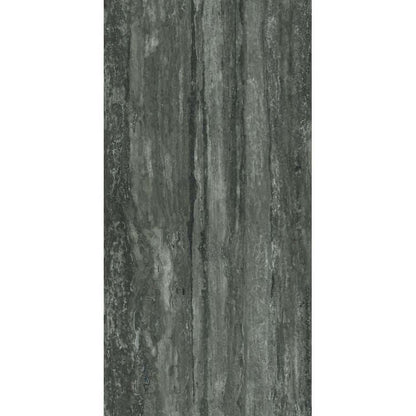 I - Travertini Black Matte 16 x 32 - Hey Tiles