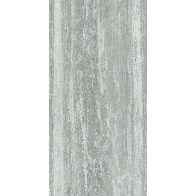 I - Travertini Grey Glossy 24 x 48 - Hey Tiles