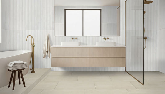 MSI Trecento Ivorelle 12x24 luxury vinyl flooring – room scene