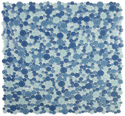 Lady Blue 10.75 x 10.75 - Hey Tiles
