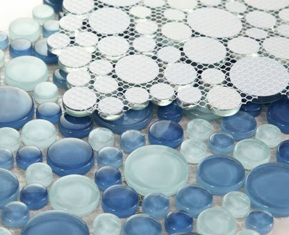 Lady Blue 10.75 x 10.75 - Hey Tiles