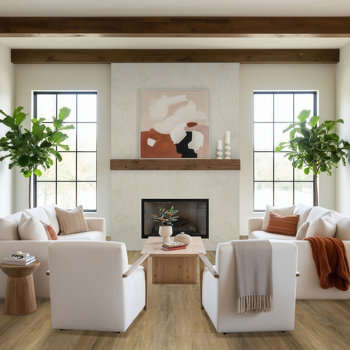 MSI Laurel Hatboro Hills 9x48 luxury vinyl flooring – room scene