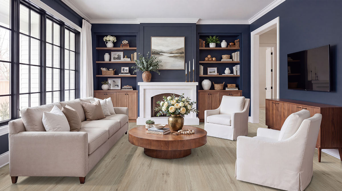 MSI Laurel Reserve Umbervale 9x48 luxury vinyl flooring – room scene