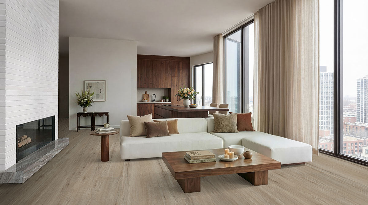 MSI Laurel Umbervale 9x48 luxury vinyl flooring – room scene