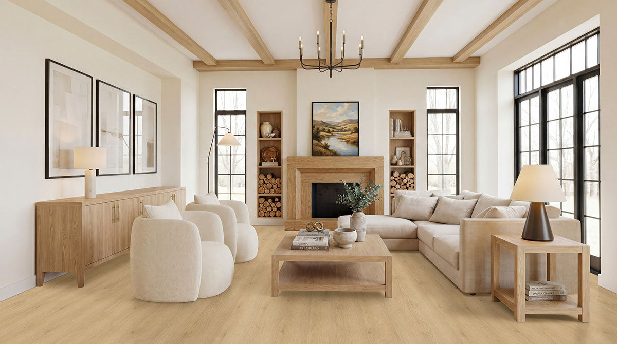 MSI Laurel Ventaro 9x48 luxury vinyl flooring – room scene