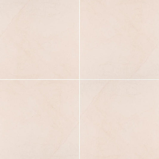 Livingstyle Cream 24X24 Matte Porcelain Tile - Hey Tiles