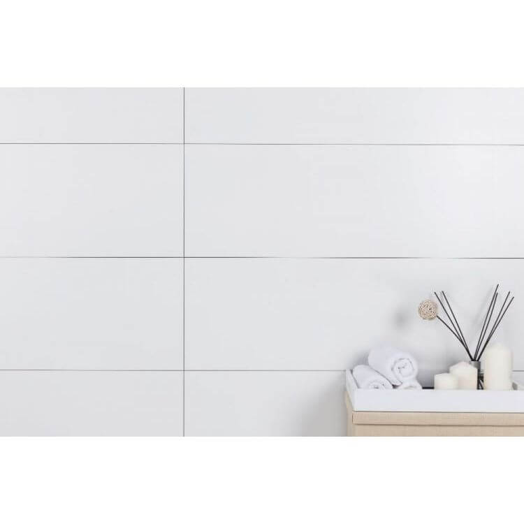 Malaysia EX White Matte 12 x 24 - Hey Tiles