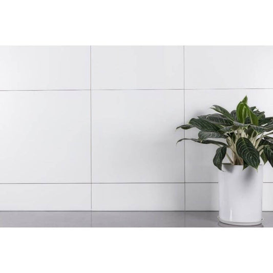 Malaysia Roy White Matte 24 x 24 - Hey Tiles