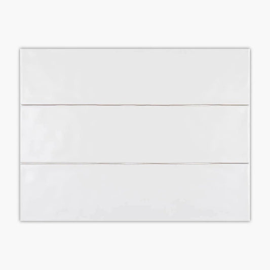 Marin White Ice Matte 3″x12″ - Hey Tiles