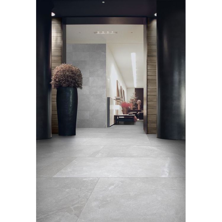 Milano Grigio Nat 24 x 24 by STYLE ITALIA - Hey Tiles