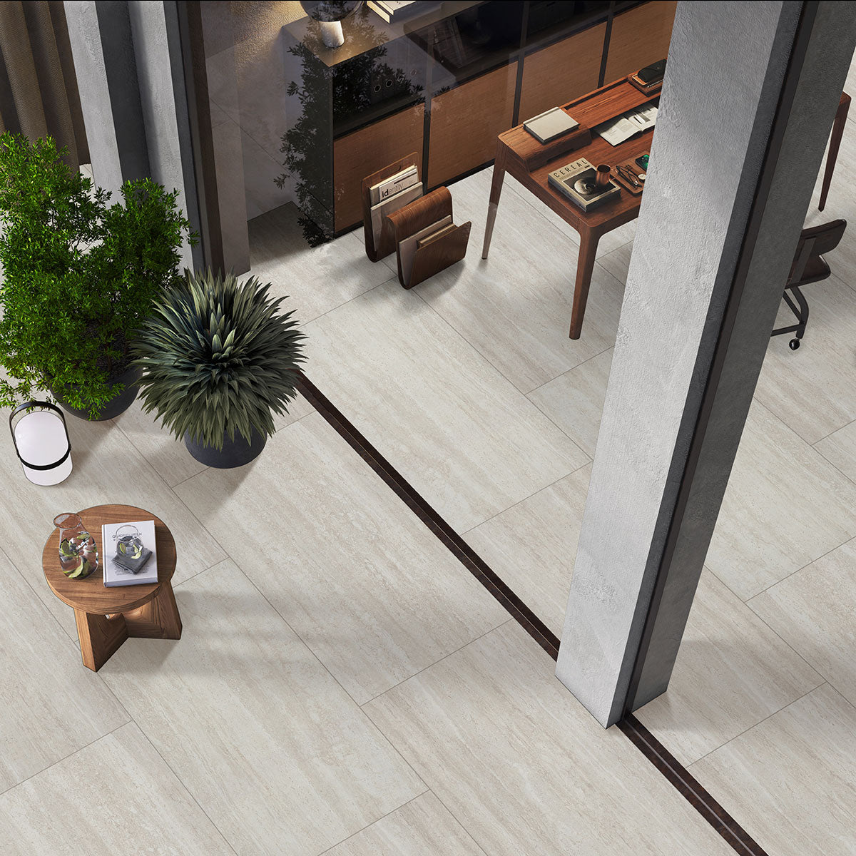 MSI Cordova Lablanca R11 24" x 48" Matte Porcelain Tile image 4