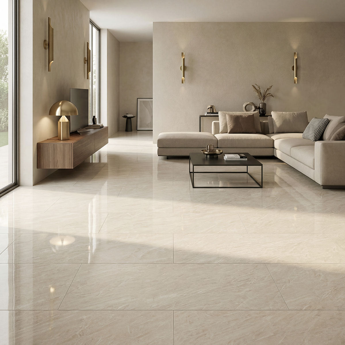 MSI Exotika Cristaline 24" x 48" Polished Porcelain Tile image 3