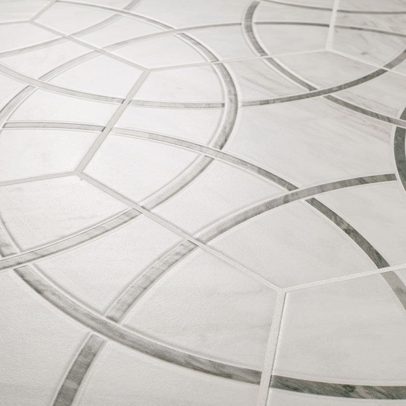 MSI GeoGlam Cloud 11" x 13" Matte Porcelain Tile image 2