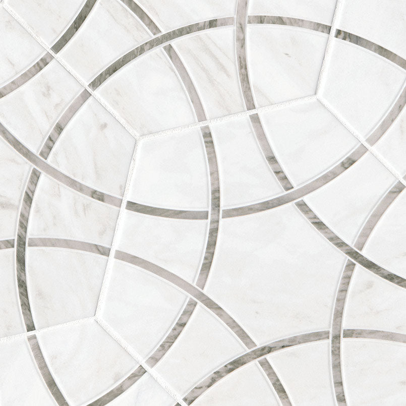 MSI GeoGlam Cloud 11" x 13" Matte Porcelain Tile image 3