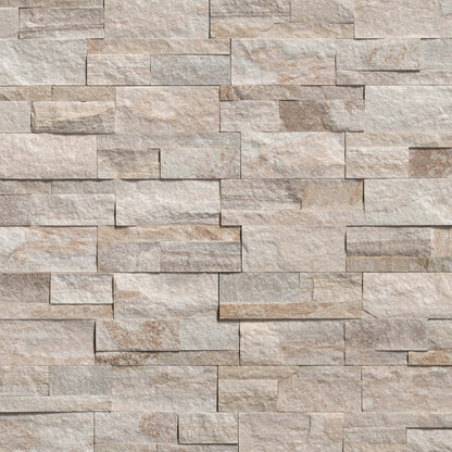 MSI Gold Canyon quartzite color and split-face texture reference