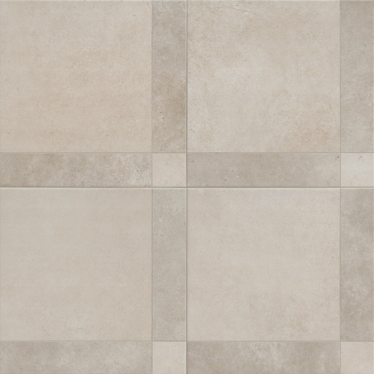 MSI Latte Blocchi 17" x 17" Matte Porcelain Tile image 1