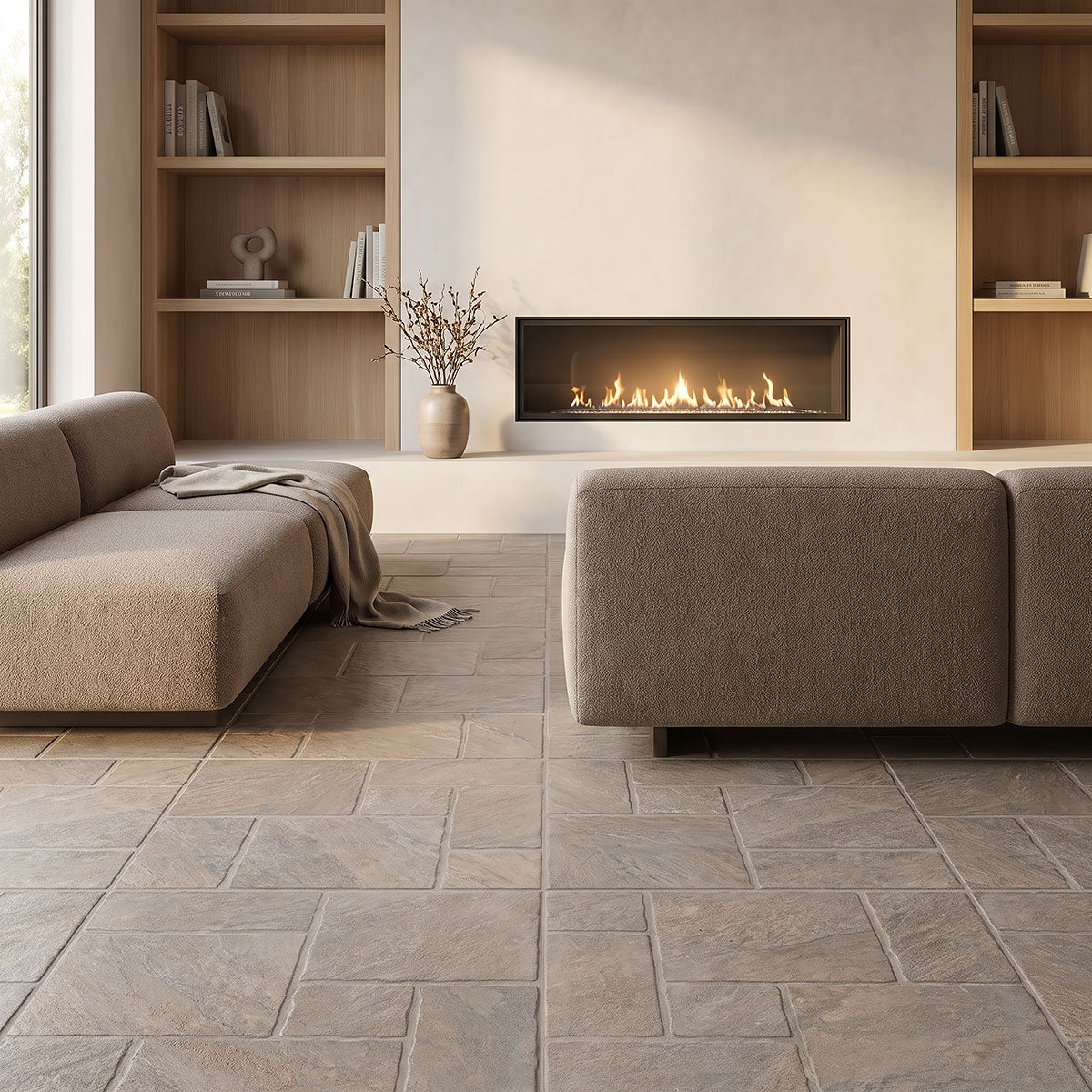 MSI Marlu Dune 18" x 18" Matte Porcelain Tile image 3