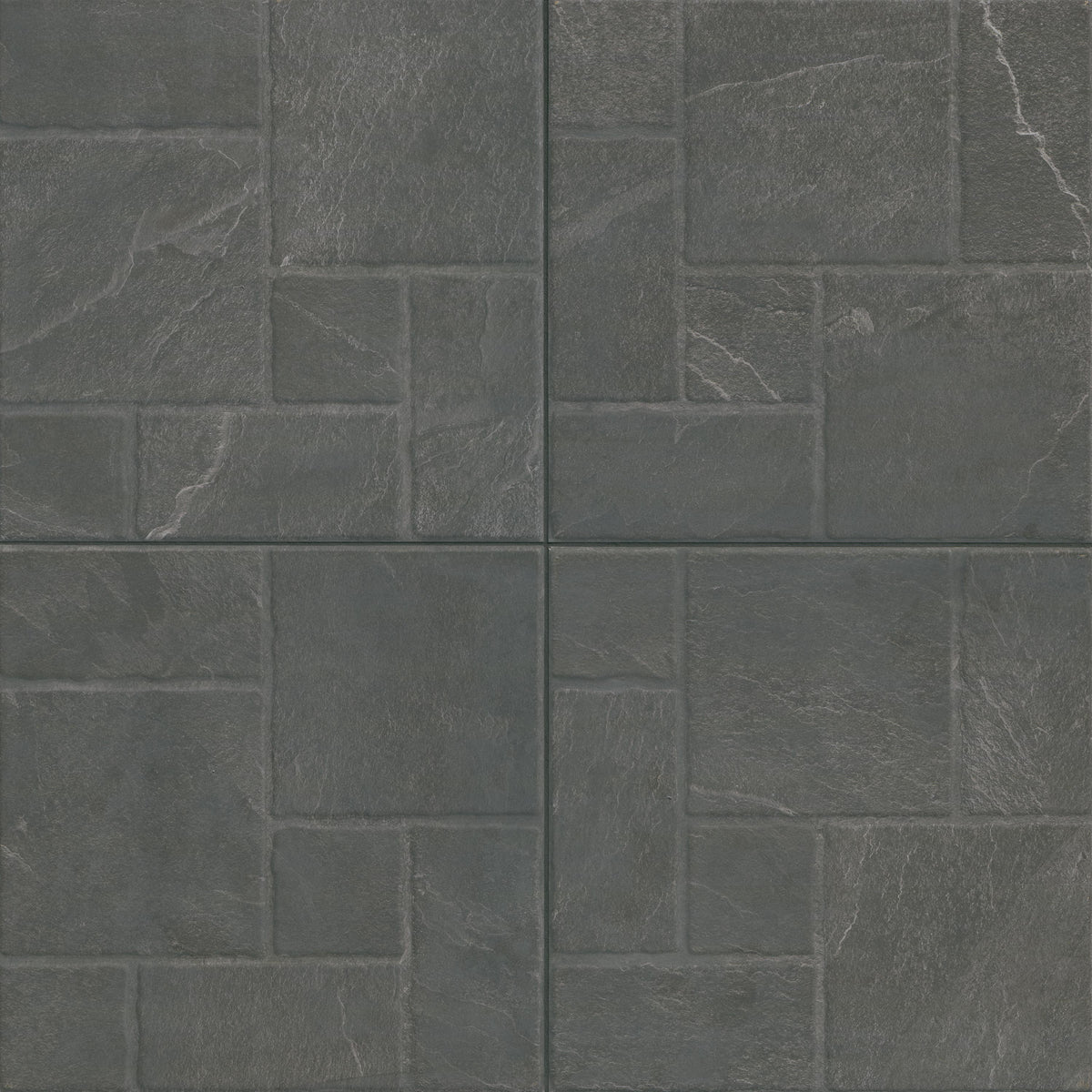 MSI Marlu Nero 18" x 18" Matte Porcelain Tile image 1