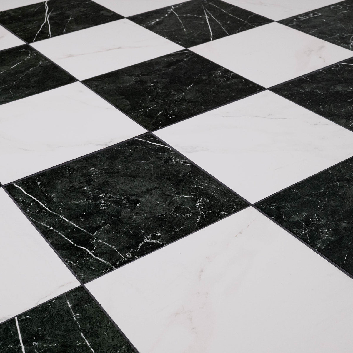MSI Noir Blanc Grid 17" x 17" Matte Porcelain Tile image 2
