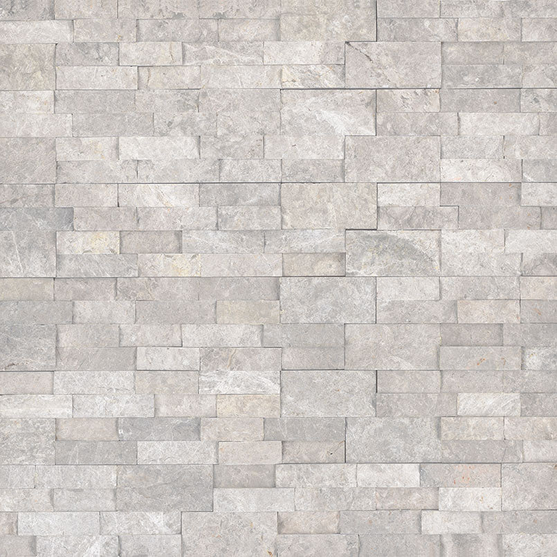 MSI RockMount Silver Canyon 6" x 24" Marble Ledger Panel product image