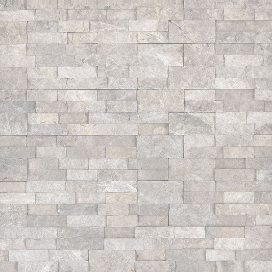 MSI RockMount Silver Canyon 6" x 24" Marble Ledger Panel product image