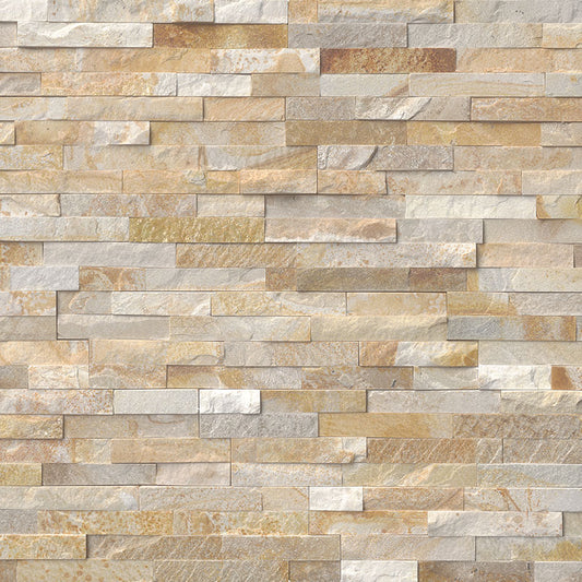 MSI RockMount Sparkling Autumn 6" x 24" Quartzite Ledger Panel product image