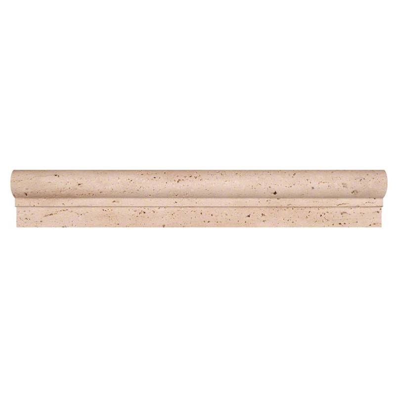 MSI Tuscany Classic honed travertine chair molding