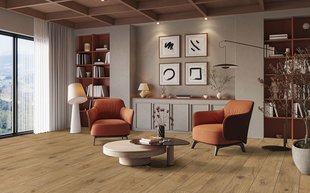 MSI Valgrande Sequoia 10" x 62" Matte 3D Porcelain Tile image 4