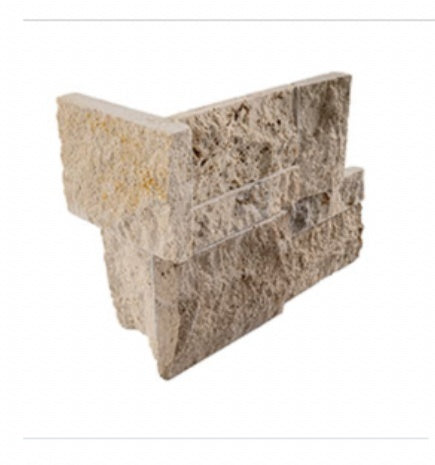 MSI XL RockMount Philadelphia 9" x 18" Travertine Corner Panel