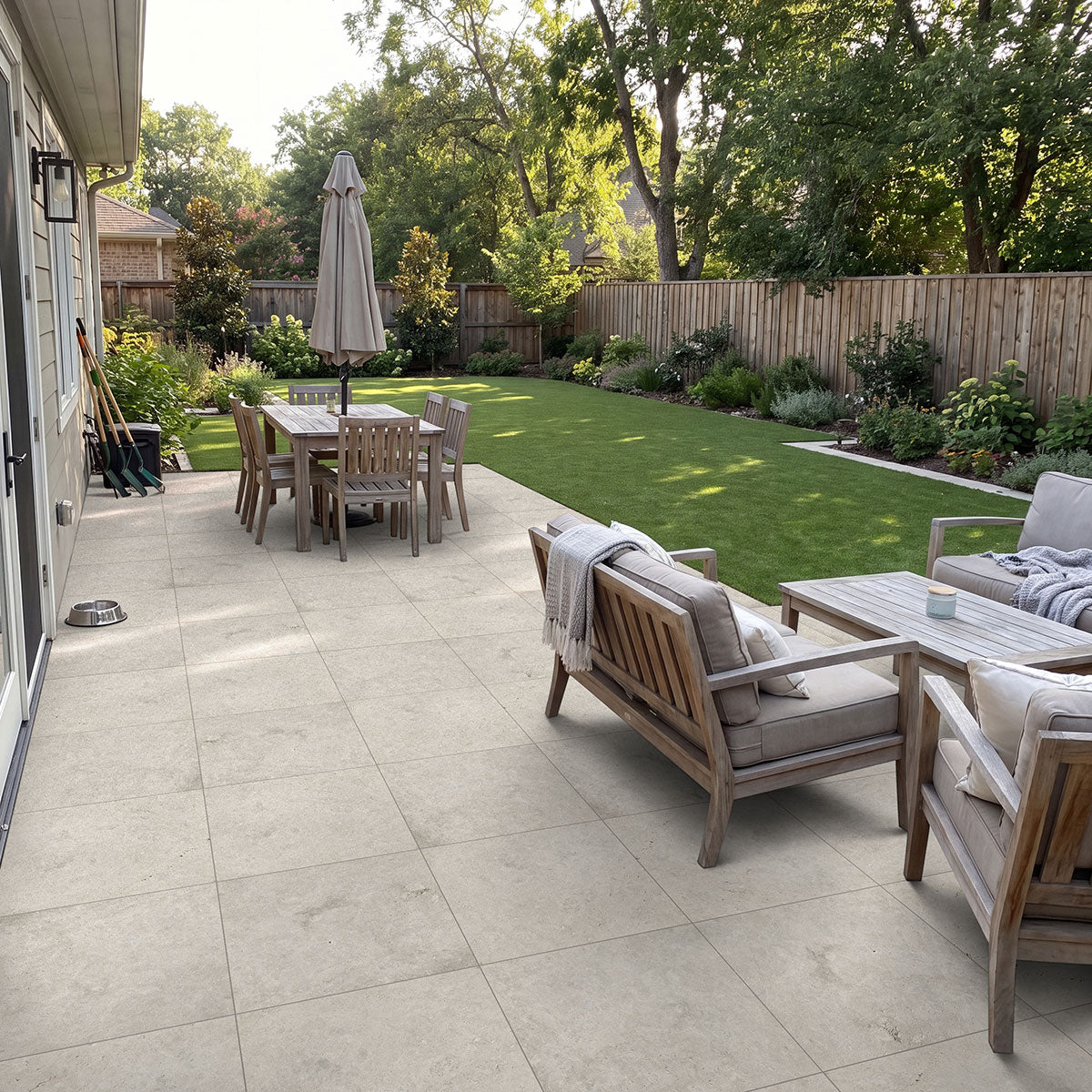 MSI Tundra Gray 12" x 24" x 3 cm Sandblasted Marble Paver - image 4