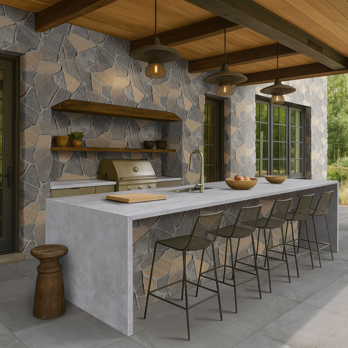 MSI Arterra Nolitan Smoke 24" x 24" x 3 cm Porcelain Paver - image 4