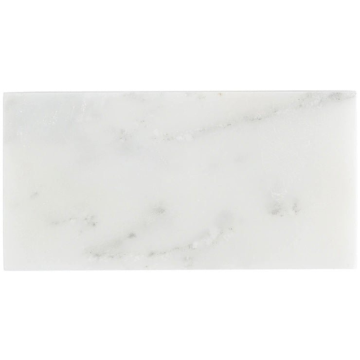 Oriental White 3x6 Marble Subway Tile - Hey Tiles