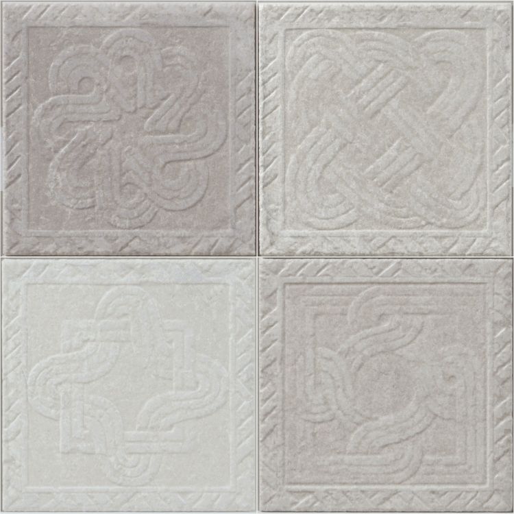 Ostuni Trame Grigio 8 x 8 CERDOMUS - Hey Tiles